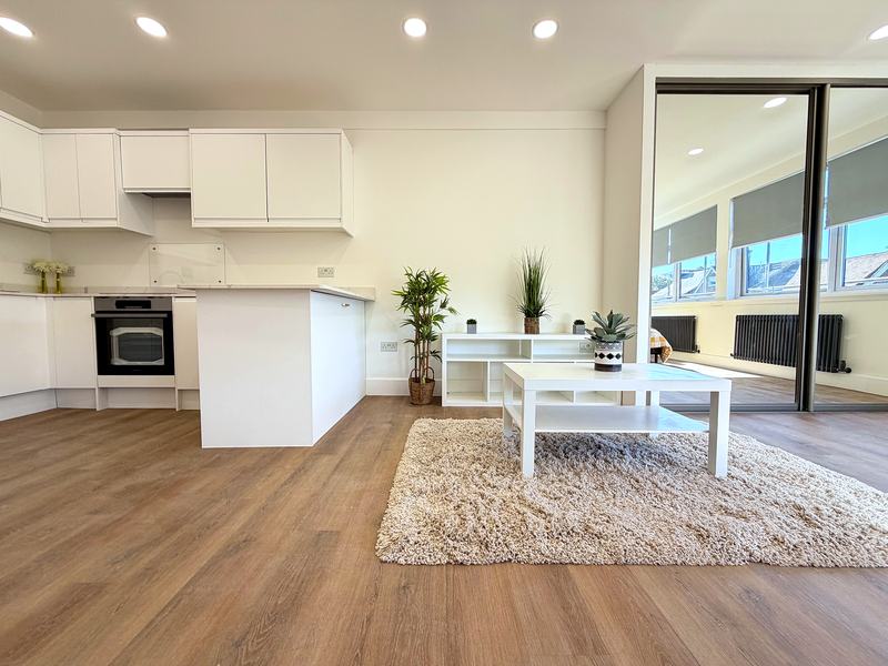 The Albany: Flat 14, with sofa