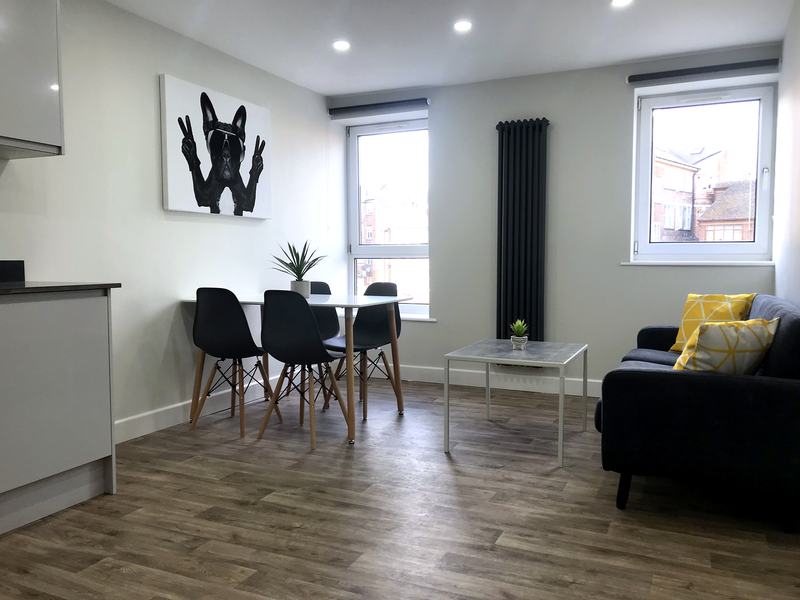 Lester Hall: Flat 10, kitchen